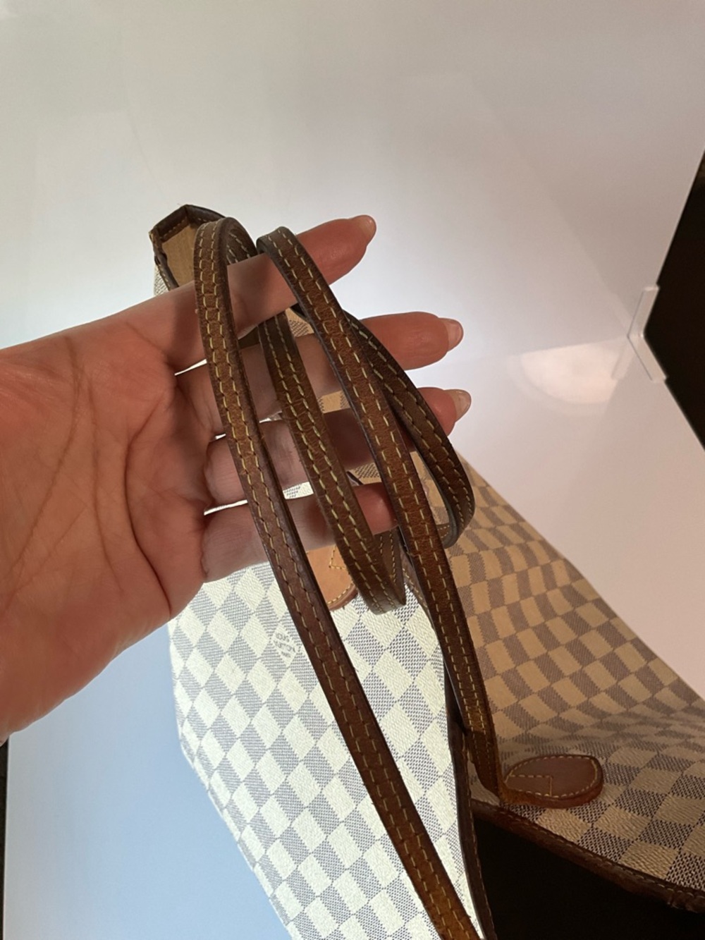 Louis Vuitton Damier Azur Neverfull GM - Picture 14 of 16